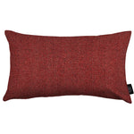 Load image into Gallery viewer, McAlister Textiles Herringbone Red Cushion Cushions and Covers Cover Only 50cm x 30cm 
