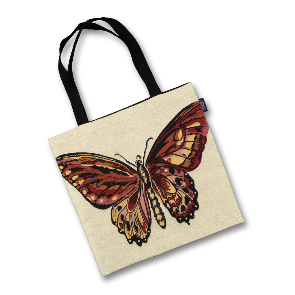 McAlister Textiles Butterfly Tapestry Tote Bag Tote Bag 