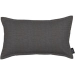 Load image into Gallery viewer, McAlister Textiles Savannah Charcoal Grey Cushion Cushions and Covers Cover Only 50cm x 30cm 
