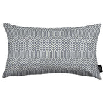 Load image into Gallery viewer, McAlister Textiles Colorado Geometric Navy Blue Cushion Cushions and Covers Cover Only 50cm x 30cm 
