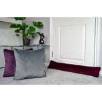 Load image into Gallery viewer, McAlister Textiles Matt Soft Silver Velvet Cushion Cushions and Covers 

