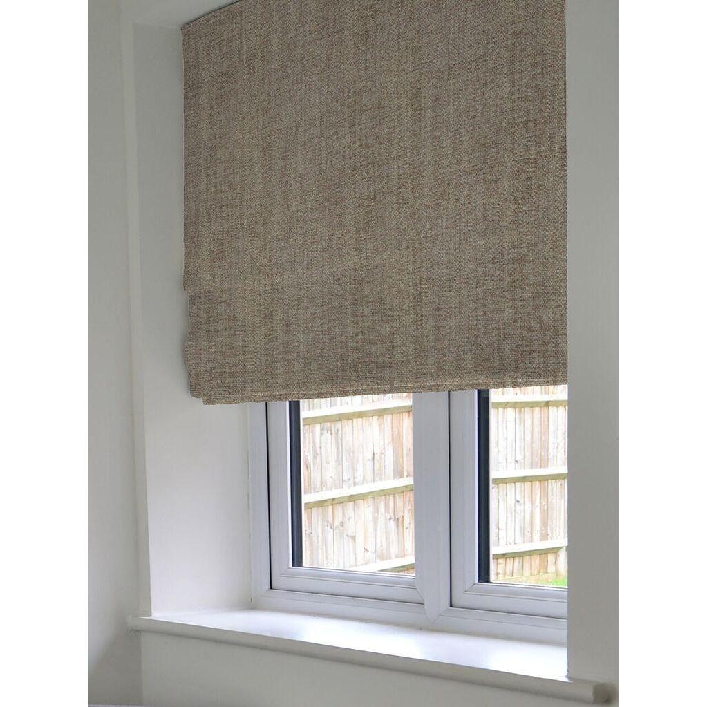 McAlister Textiles Rhumba Taupe Beige Roman Blind Roman Blinds 