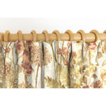 Load image into Gallery viewer, McAlister Textiles Wildflower Burnt Orange Linen Curtains Tailored Curtains 
