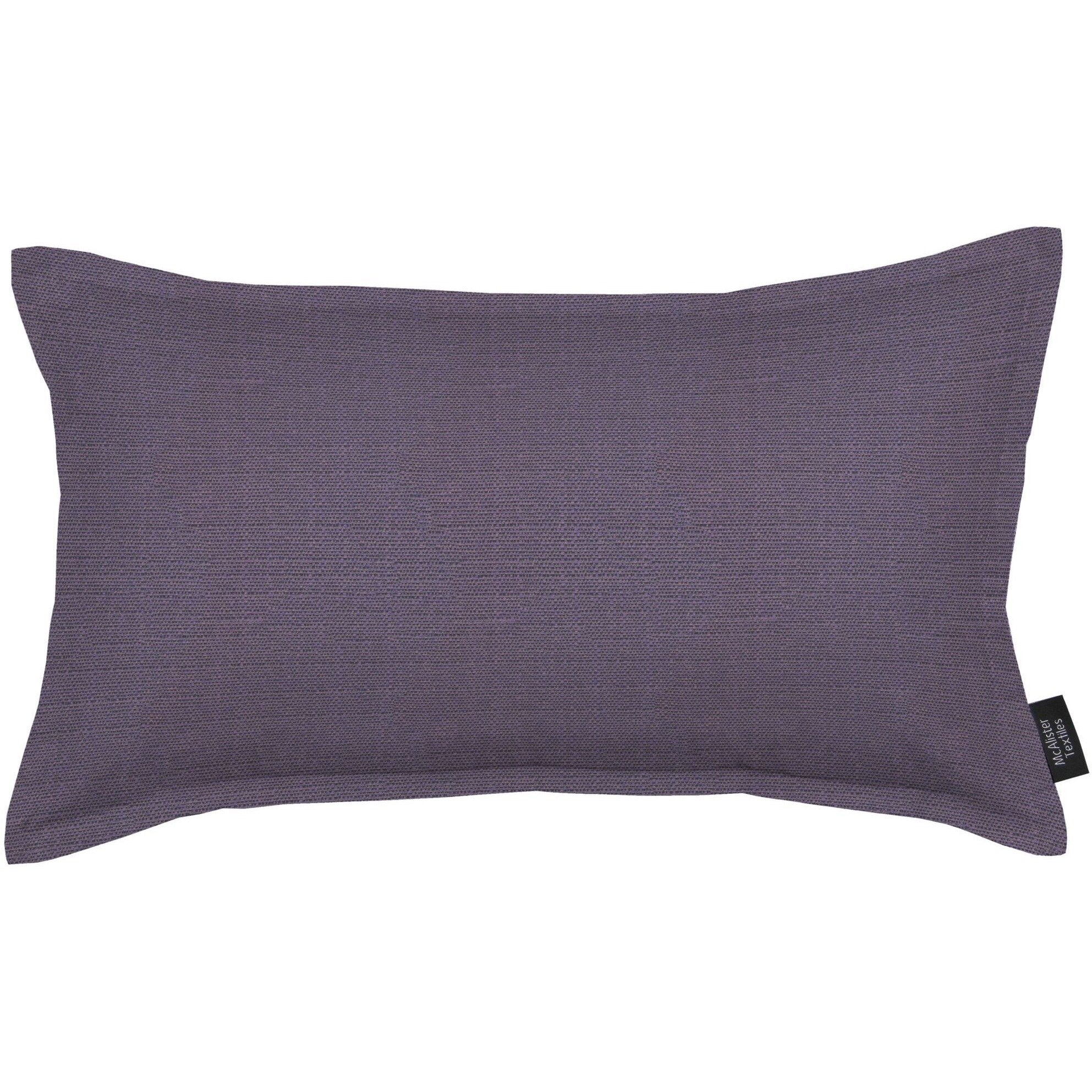 McAlister Textiles Savannah Aubergine Purple Pillow Pillow Cover Only 50cm x 30cm