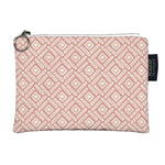 Load image into Gallery viewer, McAlister Textiles Elva Pink + Grey Makeup Bag Clutch Bag 
