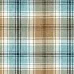 Load image into Gallery viewer, McAlister Textiles Angus Duck Egg Blue Tartan Curtains Tailored Curtains 
