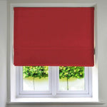 Load image into Gallery viewer, McAlister Textiles Savannah Wine Red Roman Blind Roman Blinds Standard Lining 130cm x 200cm 
