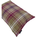 Load image into Gallery viewer, McAlister Textiles Angus Purple + Green Tartan Cushion Cushions and Covers 
