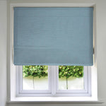 Load image into Gallery viewer, McAlister Textiles Panama Wedgewood Blue Roman Blind Roman Blinds Standard Lining 130cm x 200cm Wedgewood Blue
