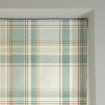 Load image into Gallery viewer, McAlister Textiles Heritage Duck Egg Blue Tartan Roman Blind Roman Blinds 
