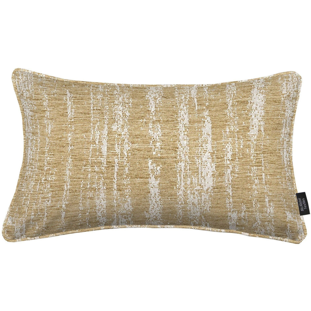 McAlister Textiles Textured Chenille Beige Cream Cushion Cushions and Covers Cover Only 50cm x 30cm 