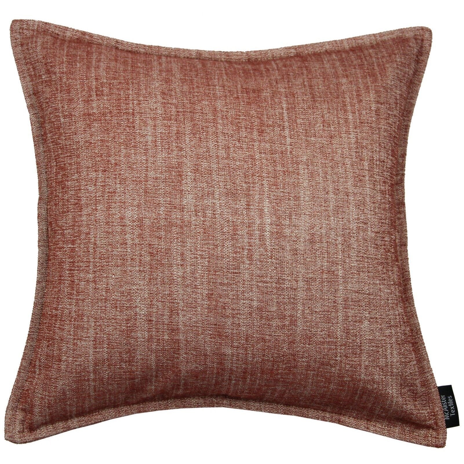 McAlister Textiles Rhumba Burnt Orange Cushion Cushions and Covers Cover Only 43cm x 43cm