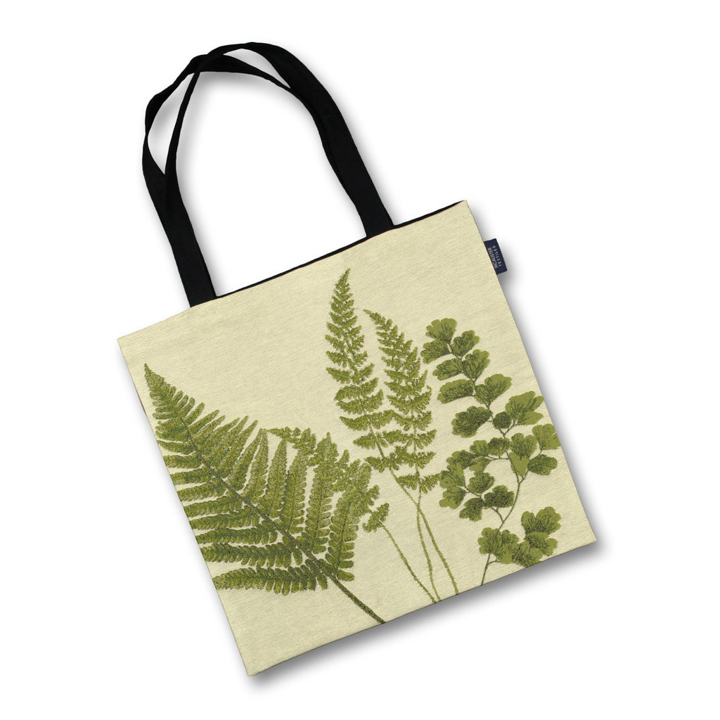 McAlister Textiles Mixed Green Fern Tapestry Tote Bag Tote Bag 