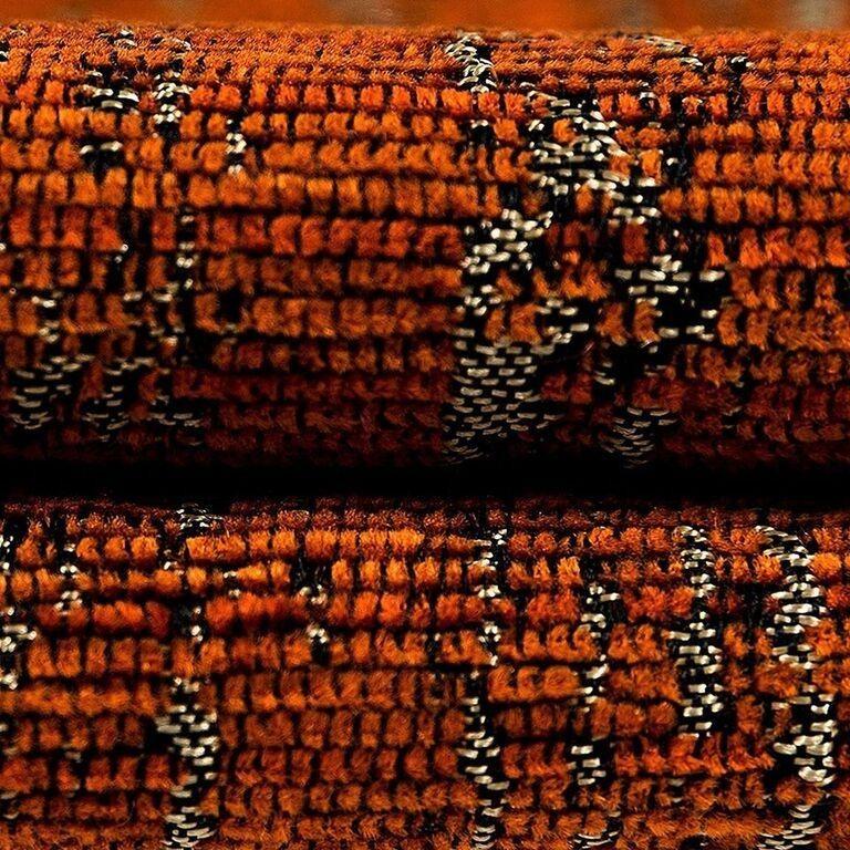 McAlister Textiles Textured Chenille Burnt Orange Roman Blinds Roman Blinds 