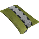 Load image into Gallery viewer, McAlister Textiles Maya Striped Lime Green Velvet Cushion Cushions and Covers 
