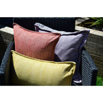 Load image into Gallery viewer, McAlister Textiles Rhumba Accent Lilac Purple + Grey Cushion Cushions and Covers 
