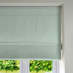 Load image into Gallery viewer, McAlister Textiles Herringbone Duck Egg Blue Roman Blind Roman Blinds 
