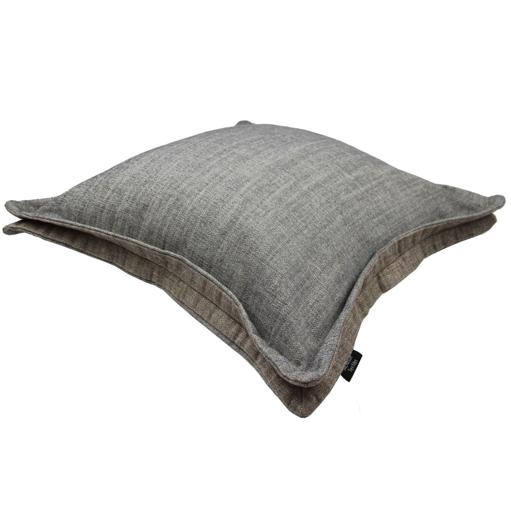 McAlister Textiles Rhumba Accent Grey + Taupe Beige Cushion Cushions and Covers