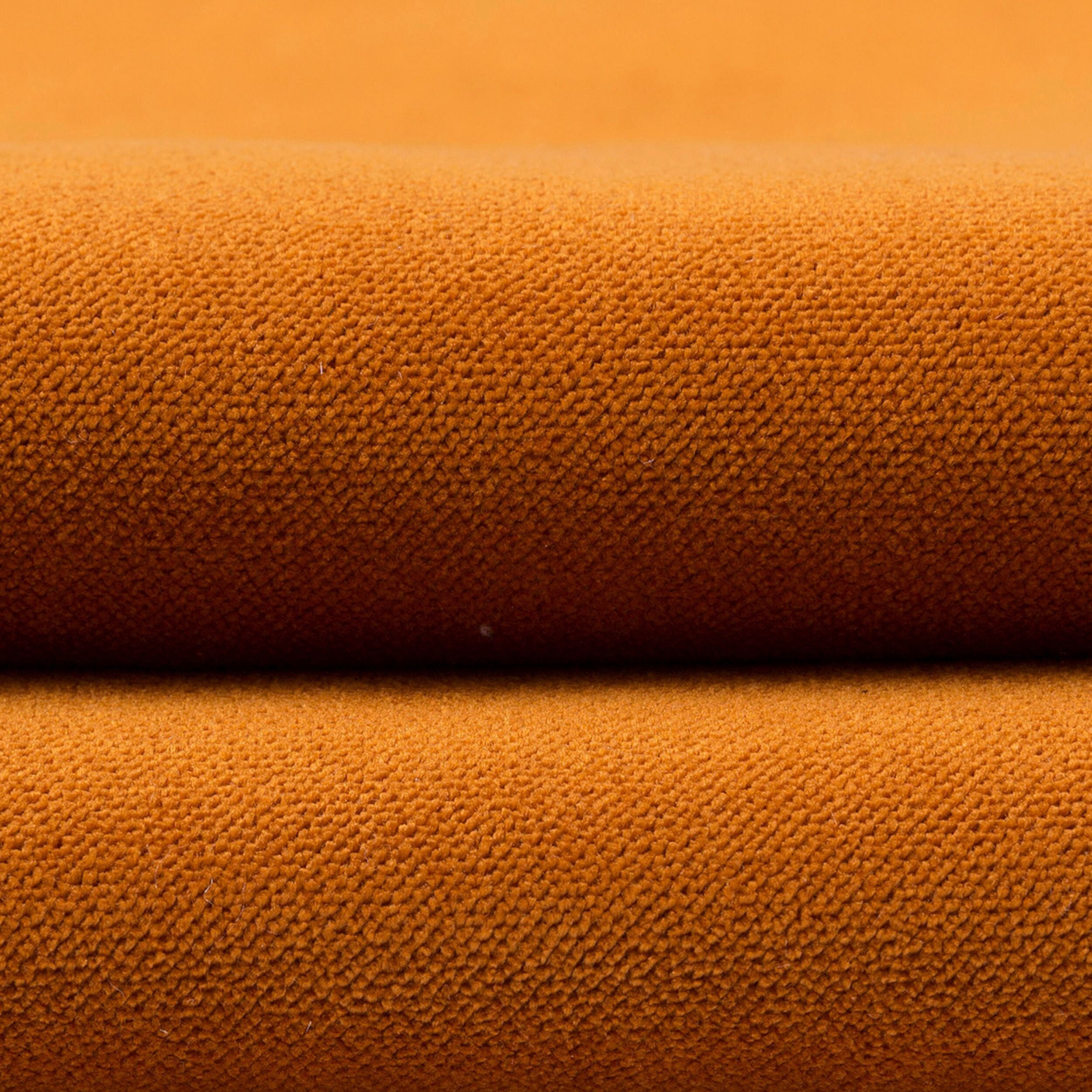 McAlister Textiles Matt Burnt Orange Velvet Roman Blind Roman Blinds 