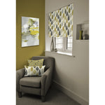 Load image into Gallery viewer, McAlister Textiles Magda Cotton Print Ochre Yellow Roman Blind Roman Blinds 
