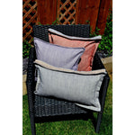 Load image into Gallery viewer, McAlister Textiles Rhumba Accent Burnt Orange + Grey Cushion Cushions and Covers 
