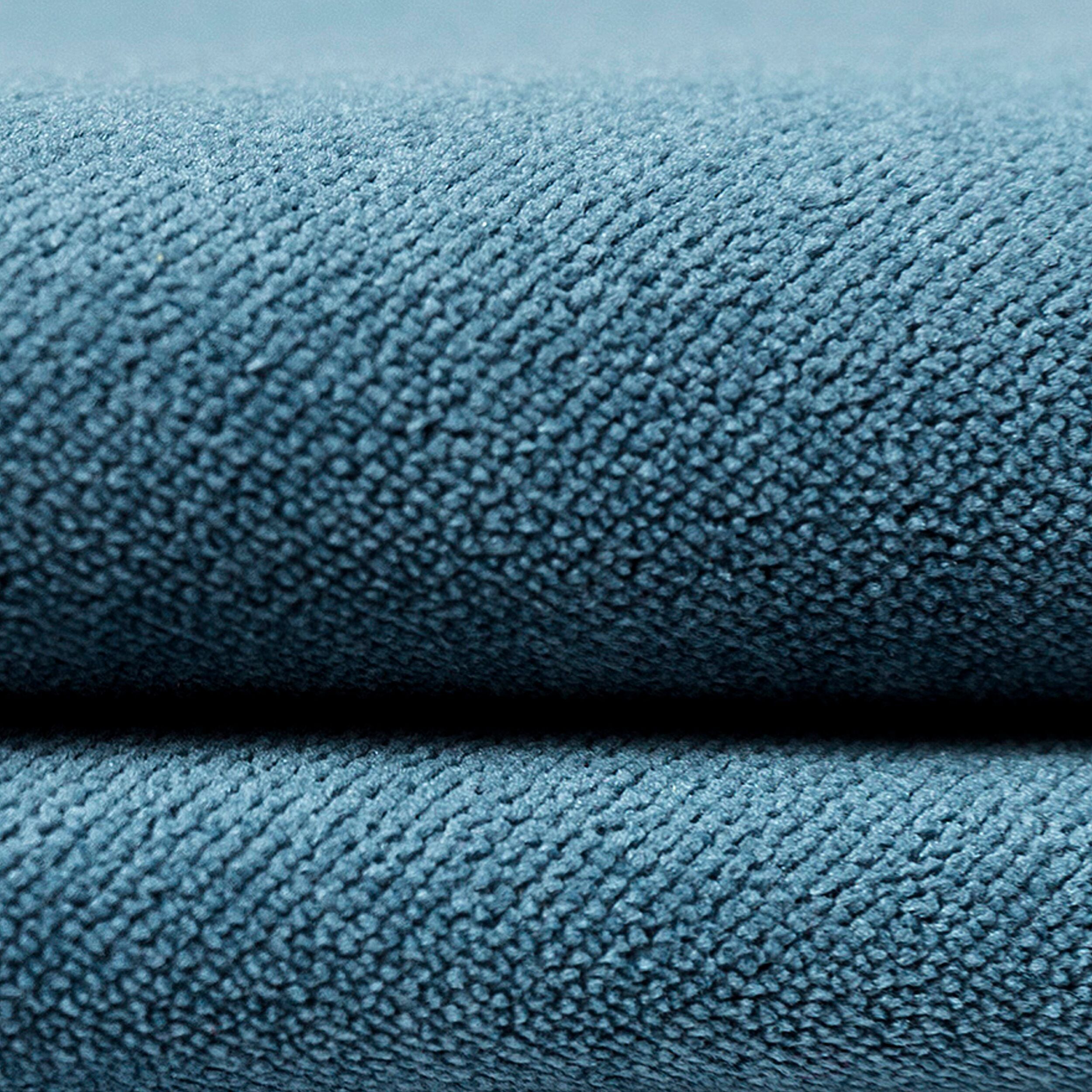 McAlister Textiles Matt Petrol Blue Velvet 43cm x 43cm Cushion Sets Cushions and Covers 