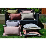 Load image into Gallery viewer, McAlister Textiles Rhumba Accent Taupe Beige + Grey Cushion Cushions and Covers
