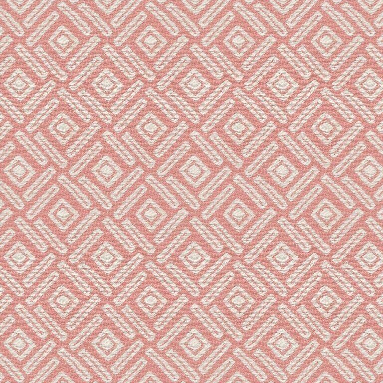 McAlister Textiles Elva Geometric Blush Pink Roman Blind Roman Blinds 