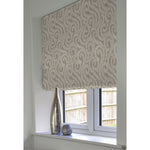 Load image into Gallery viewer, McAlister Textiles Little Leaf Pale Beige Roman Blind Roman Blinds 
