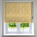 Load image into Gallery viewer, McAlister Textiles Textured Chenille Mustard Yellow Roman Blinds Roman Blinds Standard Lining 130cm x 200cm 
