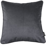 Load image into Gallery viewer, McAlister Textiles Matt Charcoal Grey Velvet 43cm x 43cm Cushion Sets Cushions and Covers 
