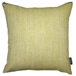 Load image into Gallery viewer, McAlister Textiles Rhumba Zipper Edge Yellow Linen Cushion Cushions and Covers Cover Only 43cm x 43cm 
