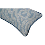 Load image into Gallery viewer, McAlister Textiles Little Leaf Wedgewood Blue Cushion Cushions and Covers 
