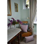 Load image into Gallery viewer, McAlister Textiles Herringbone Boutique Purple + Grey Cushion Cushions and Covers 
