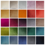 Load image into Gallery viewer, Matt Fuchsia Pink Velvet Curtains
