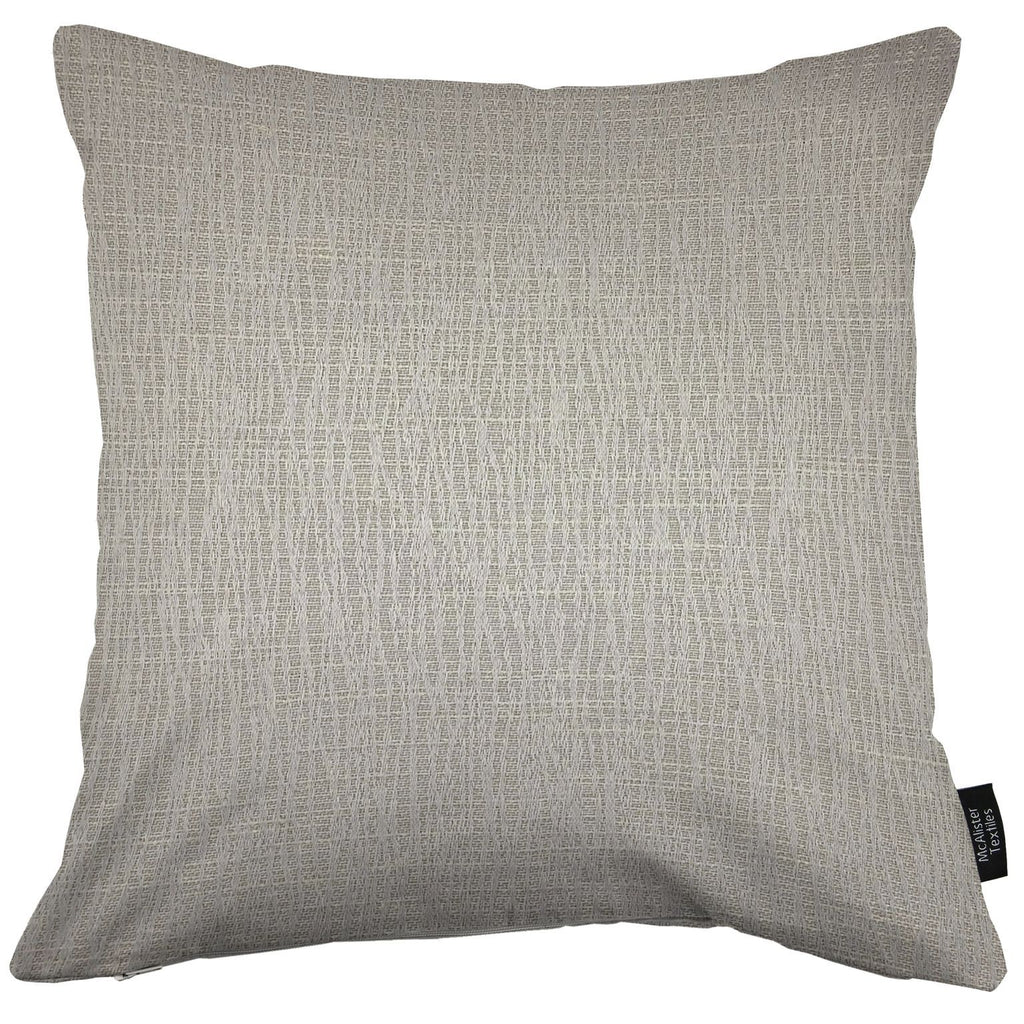 McAlister Textiles Linea Dove Grey Plain Cushions Cushions and Covers Cover Only 43cm x 43cm