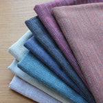 Load image into Gallery viewer, McAlister Textiles Hamleton Rustic Linen Blend Soft Green Plain Fabric Fabrics 
