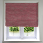 Load image into Gallery viewer, McAlister Textiles Hamleton Red Textured Plain Roman Blinds Roman Blinds Standard Lining 130cm x 200cm Red
