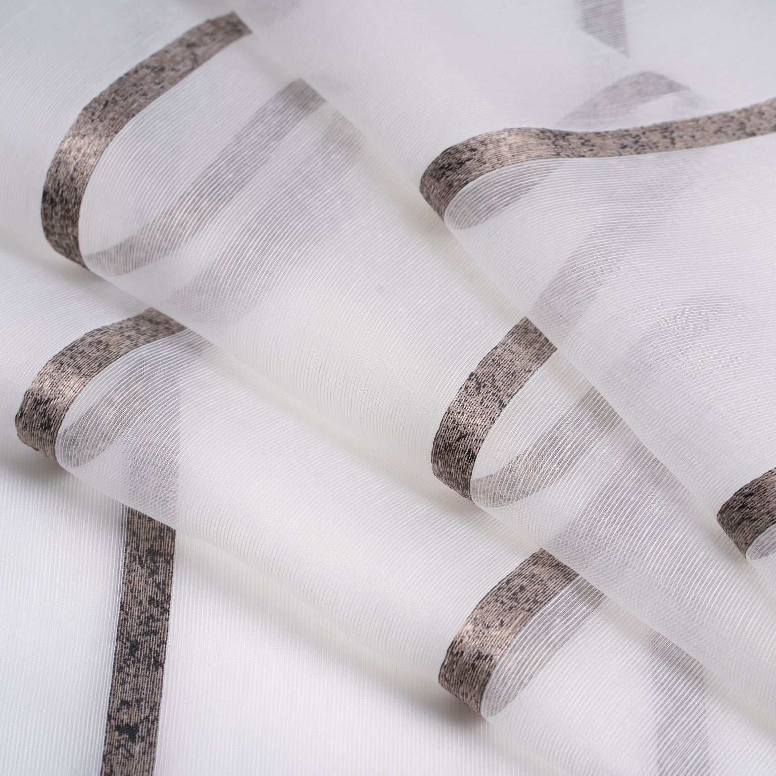 Timeless Natural Wide Width Voile Curtain Fabric