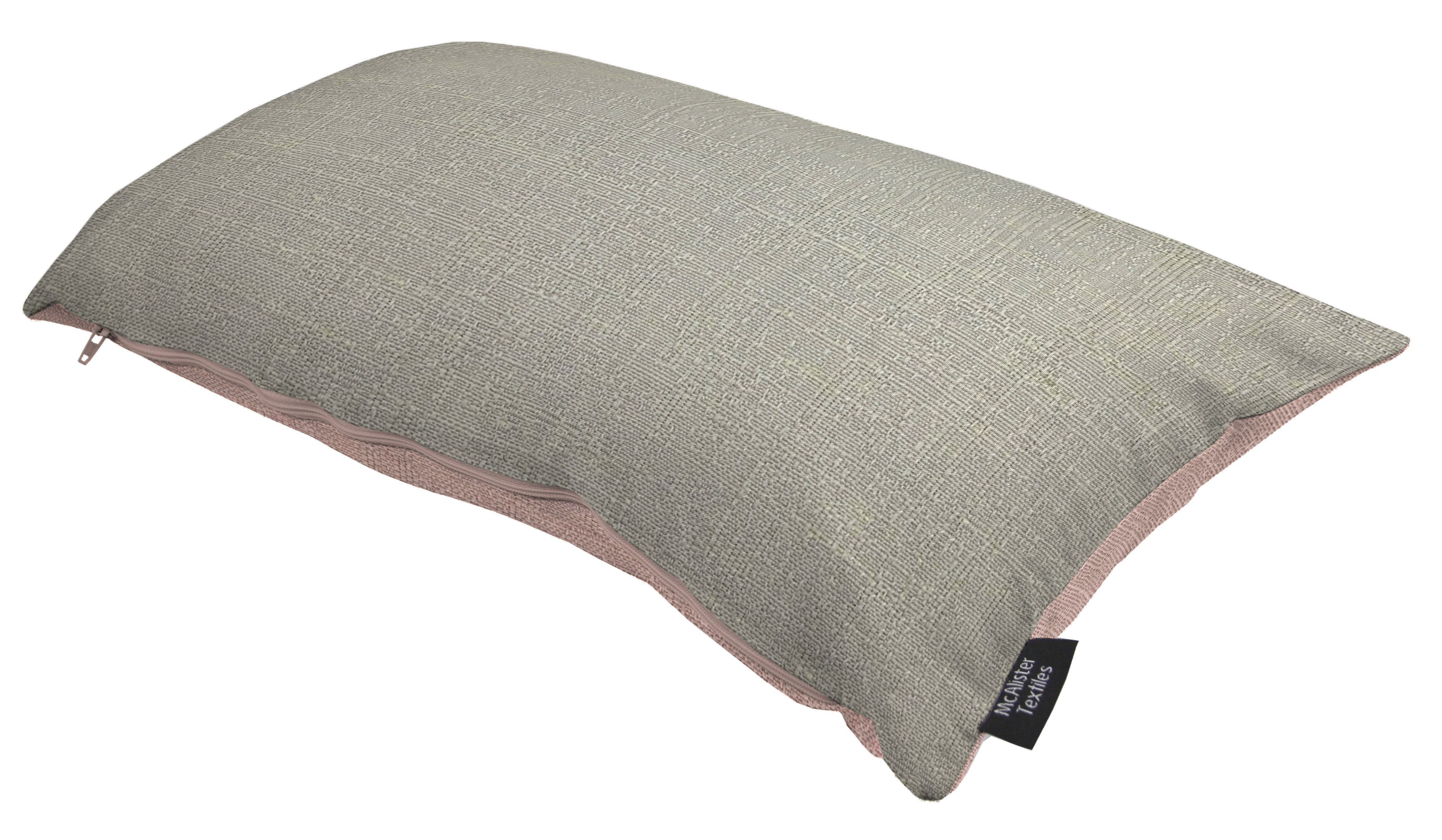 McAlister Textiles Harmony Contrast Dove Grey Plain Pillow Pillow