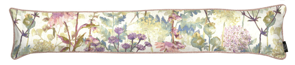 McAlister Textiles Wildflower Pastel Purple Draught Excluder Draught Excluders 