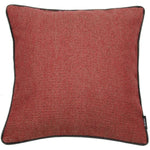 Load image into Gallery viewer, McAlister Textiles Herringbone Boutique Red + Grey Cushion Cushions and Covers Cover Only 43cm x 43cm 
